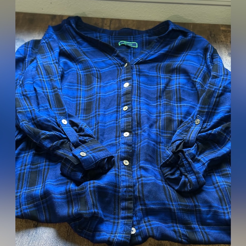Long flannel dress